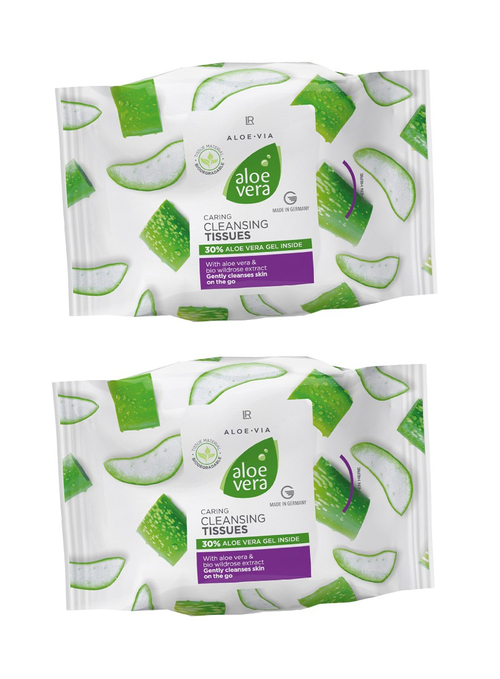 LR Aloe Vera Pflegende Reinigungstücher - 2er Set LR Aloe Vera Pflegende Reinigungstücher - 2er Set